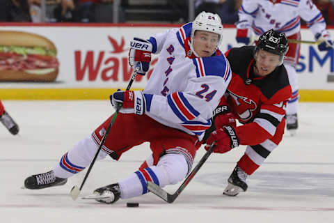 New Jersey Devils left wing Jesper Bratt (63): Ed Mulholland-USA TODAY Sports