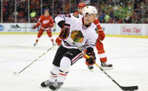 Chicago Blackhawks defenseman Trevor van Riemsdyk (57) (Tim Fuller-USA TODAY Sports)