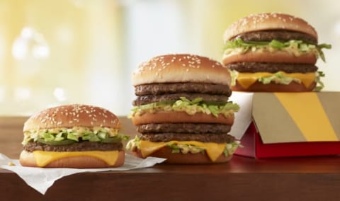 The Big Mac gang's all here.