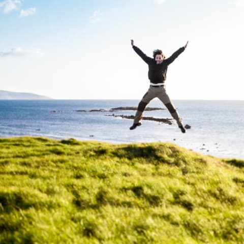 Jumping for joy? That’s pocléimnigh.