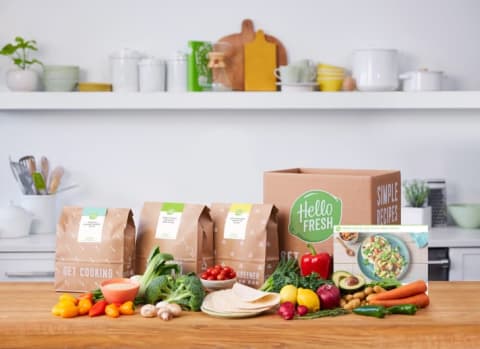 HelloFresh has plans designed for two or four people.