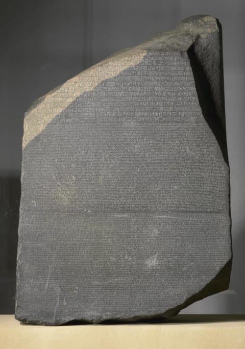 The Rosetta Stone.