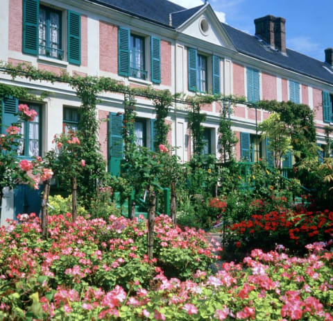 Claude Monet's house in Giverny, France.