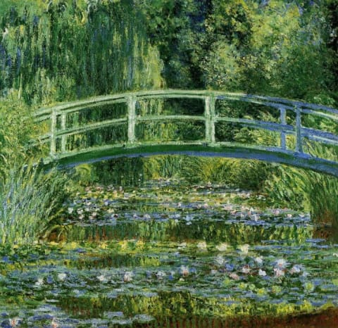 'Water Lilies and Japanese Bridge' by Claude Monet (1899)