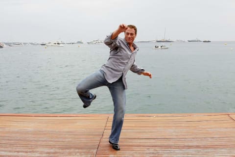 Jean Claude Van Damme attends the Cannes Film Festival.