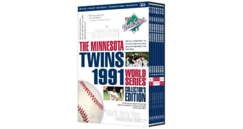 The Minnesota Twins 1991 World Series Collector's Edition.