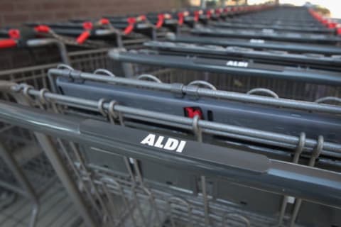 There's even a science behind how an Aldi cart is loaded.