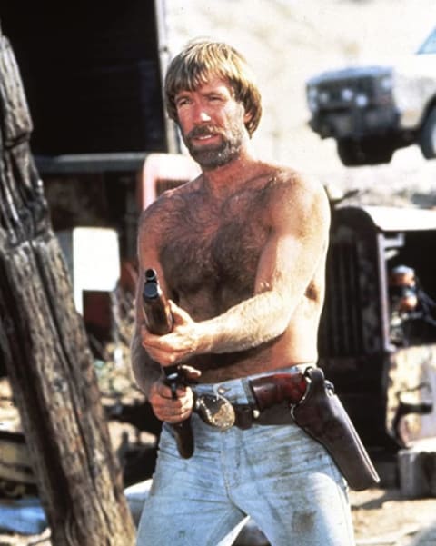 Chuck Norris stars in Lone Wolf McQuade (1983).