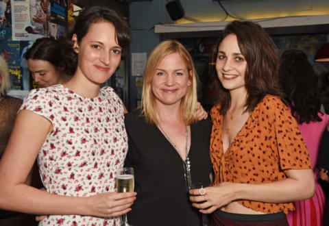 L to R: Phoebe Waller-Bridge, Vicky Jones, and Tuppence Middleton at London's Soho Theatre.