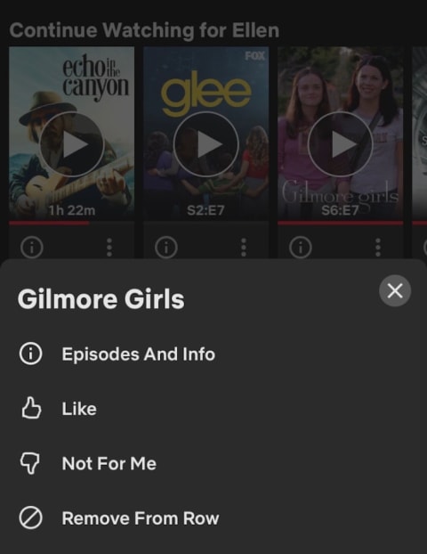 Let it be known that Gilmore Girls was not actually deleted from the queue.