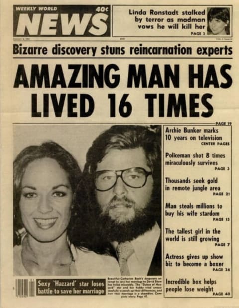 Weekly World News was initially focused on celebrity gossip.