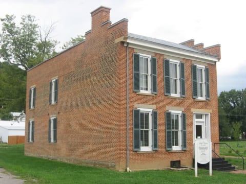 Parker's house in Ripley, Ohio.