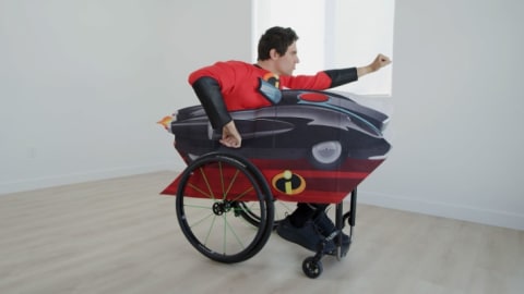 The Incredimobile Wheelchair Cover Set.