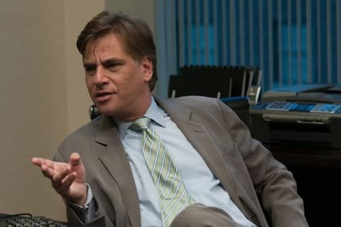 Aaron Sorkin makes a cameo in The Social Network (2010).