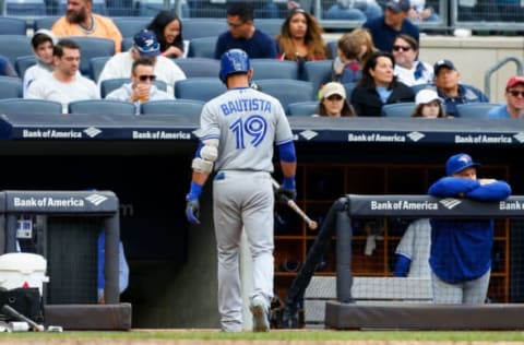 NEW YORK, NY – SEPTEMBER 30: Jose Bautista