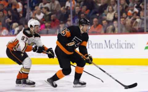 Tony DeAngelo, Philadelphia Flyers (Mandatory Credit: Bill Streicher-USA TODAY Sports)