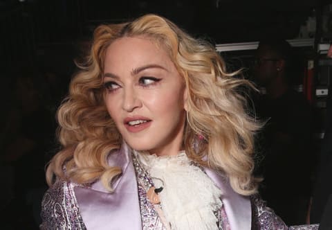 Madonna attends the Billboard Music Awards in Las Vegas, Nevada.