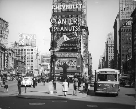 Times Square in 1941.