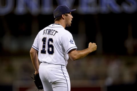 Huston Street (Photo by Andy Hayt/San Diego Padres/Getty Images)