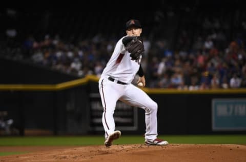 Corbin is another top moundsman on the free-agent market who will field GM’s bids. Photo by Norm Hall/Getty Images.