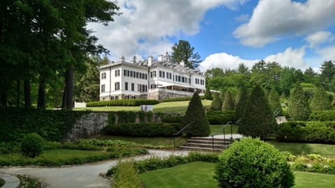 The Mount, Edith Wharton's home in Lenox, Massachusetts.