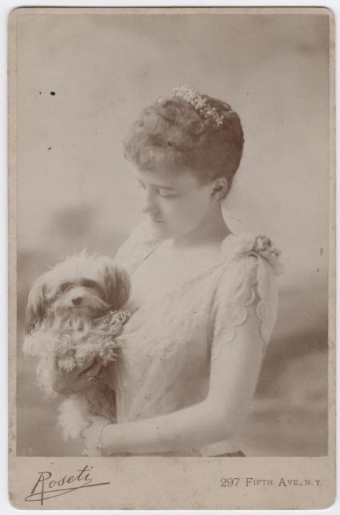 Edith Wharton as a young woman, circa 1889.