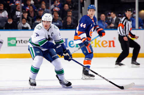 New York Islanders, Bo Horvat. (Photo by Bruce Bennett/Getty Images)