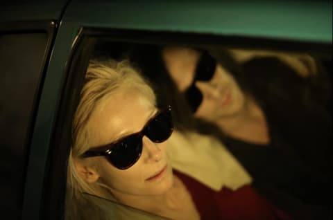 Tilda Swinton and Tom Hiddleston in Only Lovers Left Alive (2013).