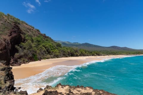 Makena Beach in Maui, Hawaii.