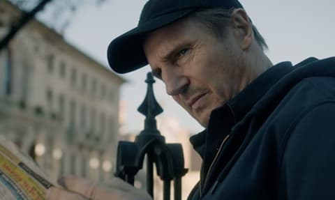 Liam Neeson in Honest Thief (2020).