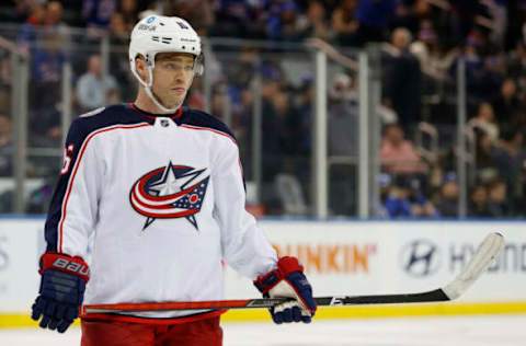 Max Domi #16, Columbus Blue Jackets (Photo by Sarah Stier/Getty Images)