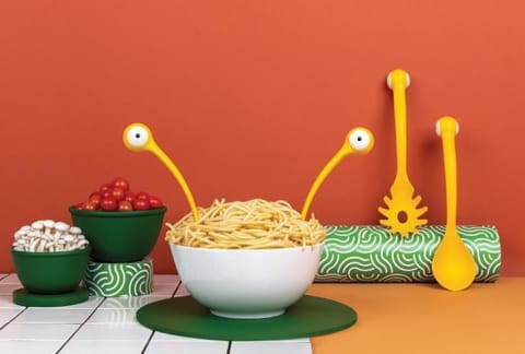 Pasta Monsters and Salad Servers