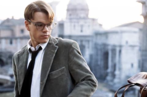 Matt Damon in The Talented Mr. Ripley (1999).