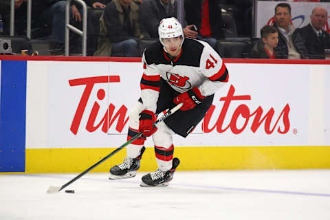 New Jersey Devils – Michael McLeod #41 (Photo by Gregory Shamus/Getty Images)