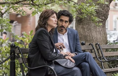 Catherine Keener and Dev Patel in Modern Love (2019).