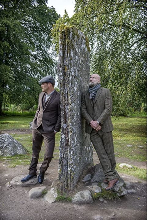 Sam Heughan and Graham McTavish in Men in Kilts: A Roadtrip with Sam and Graham.