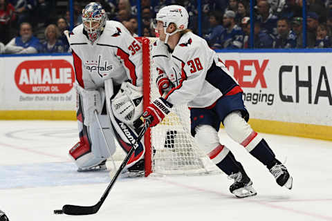 Rasmus Sandin, Washington Capitals Mandatory Credit: Jonathan Dyer-USA TODAY Sports