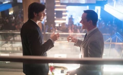 Nicholas Braun and Matthew Macfadyen in Succession.