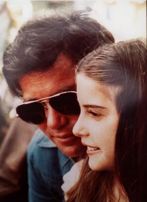 Shatner with daughter Melanie in 1981.