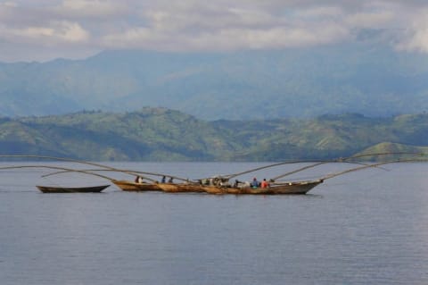 Lake Kivu is an enormous reservoir of gas.