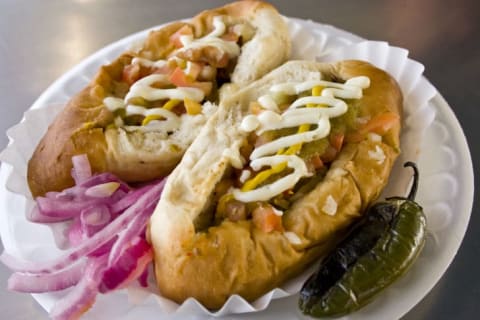 A Sonoran hot dog.