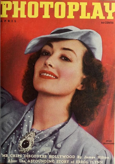 Joan Crawford on the cover of Photoplay