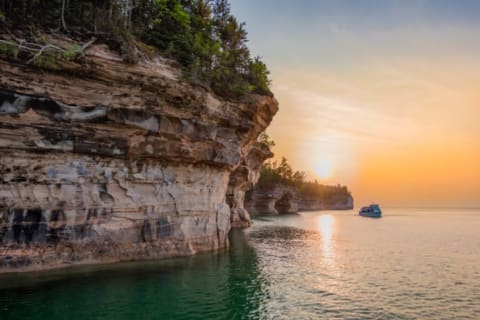 Pictured Rocks National Lakeshore.