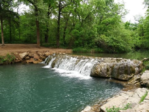 Little Niagara Falls in Chickasaw National Recreation Area.