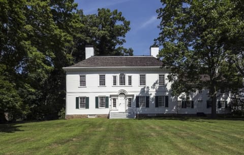 A picture of the Ford Mansion at Morristown National Historical Park.