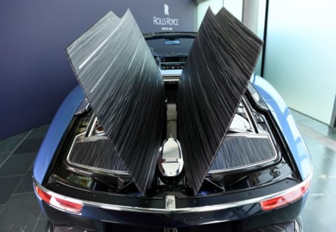 A Rolls-Royce Boat Tail.