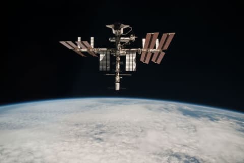 The International Space Station.