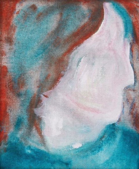 DHead XLVI, painted in 1997.