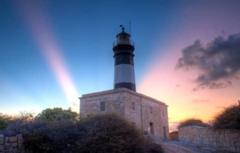 Delimara Lighthouse, Malta.