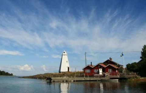 The Stavik Lighthouse, Sweden.